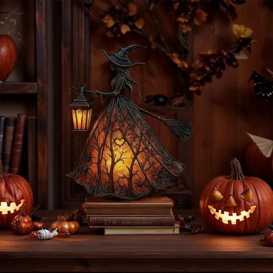 Linterna de Bruja de Halloween