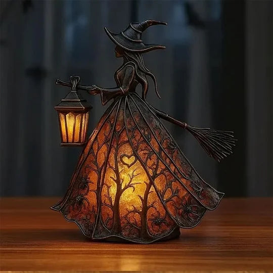 Linterna de Bruja de Halloween