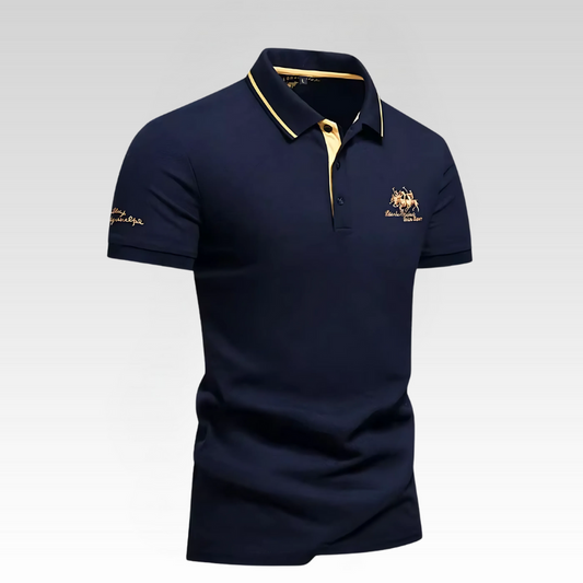 Crispin - Camisa tipo polo casual con estilo