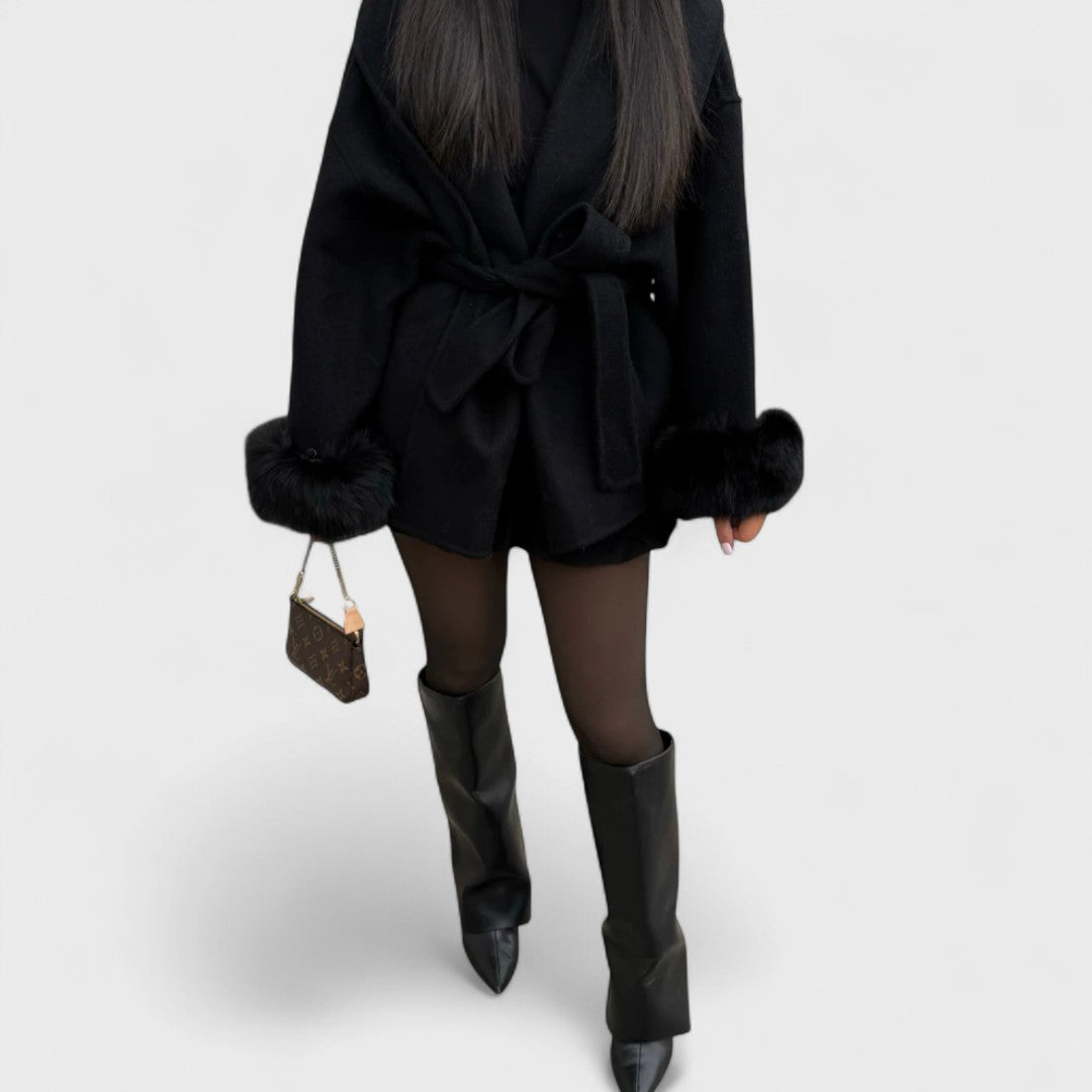 Charlenne - Abrigo Casual Estiloso