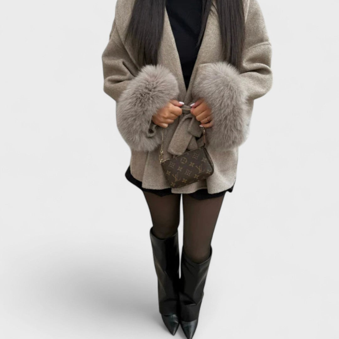 Charlenne - Abrigo Casual Estiloso