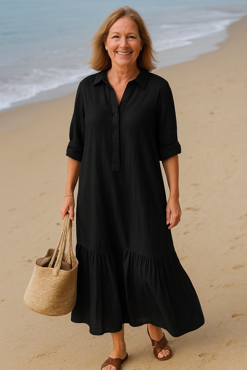 Fiera - Vestido casual elegante