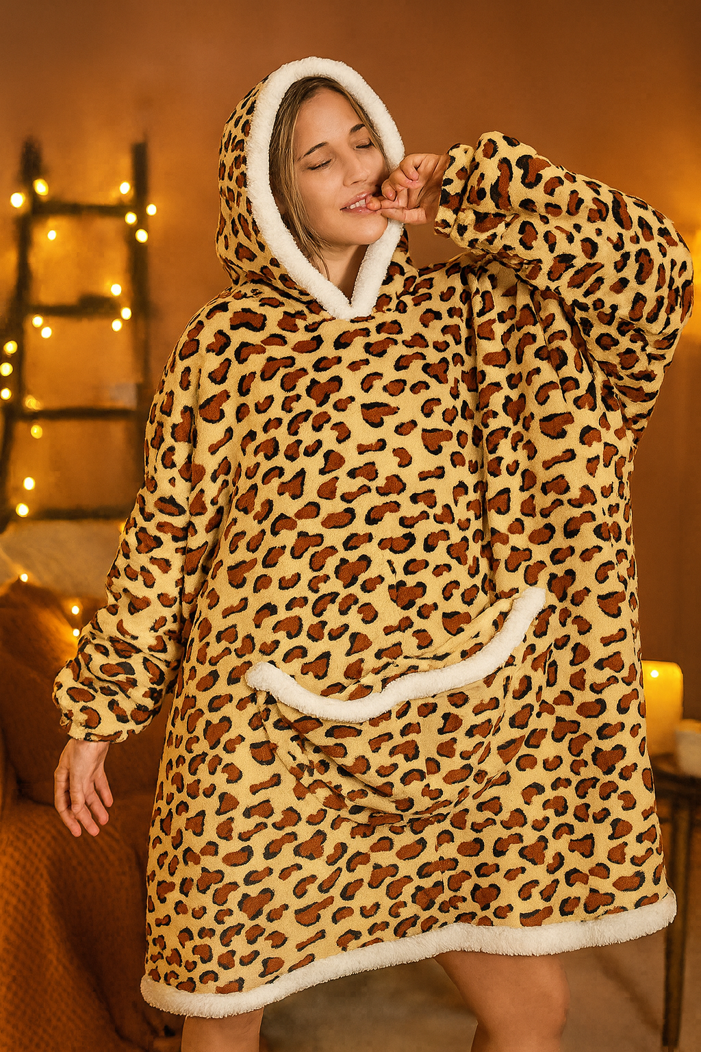 Kalira - Manta con Capucha Estilosa