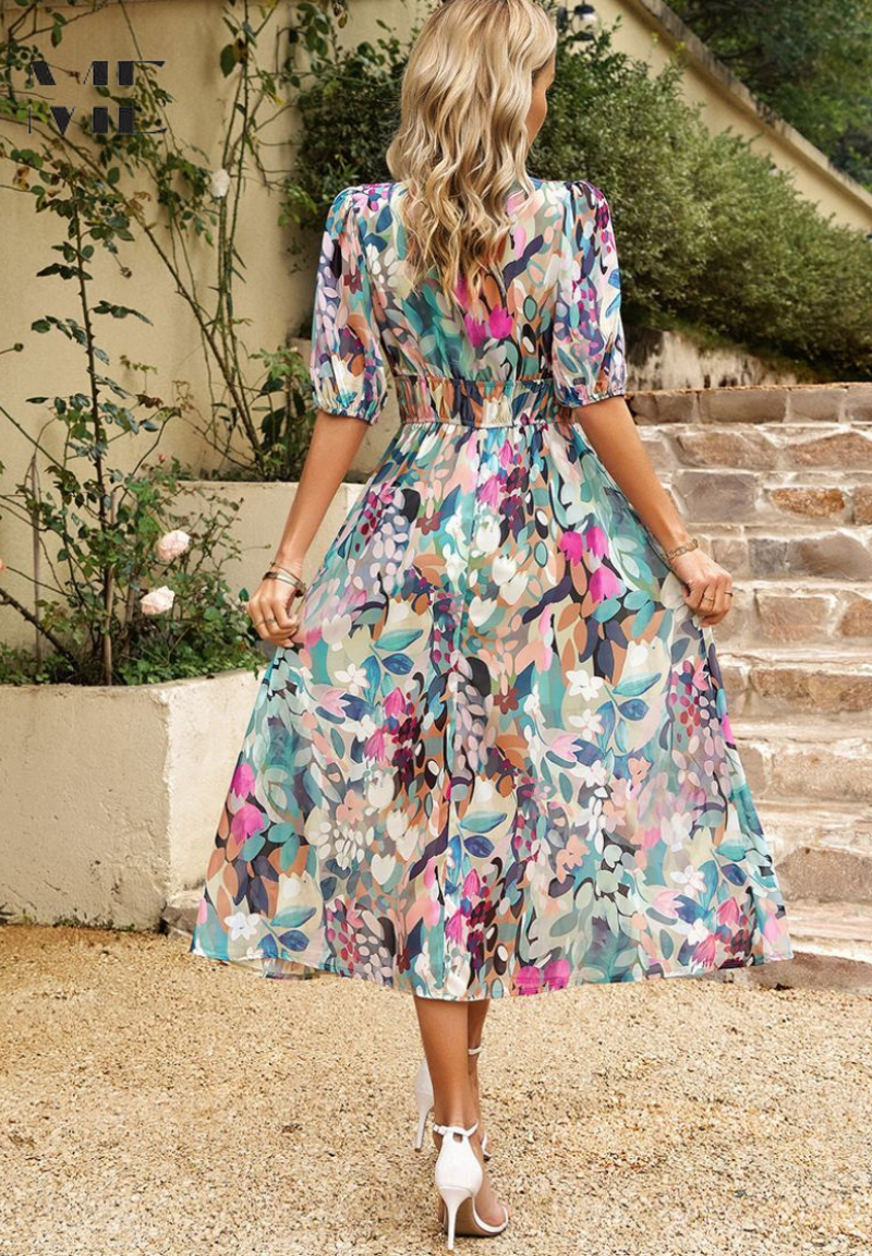 Flore – Elegante vestido floral