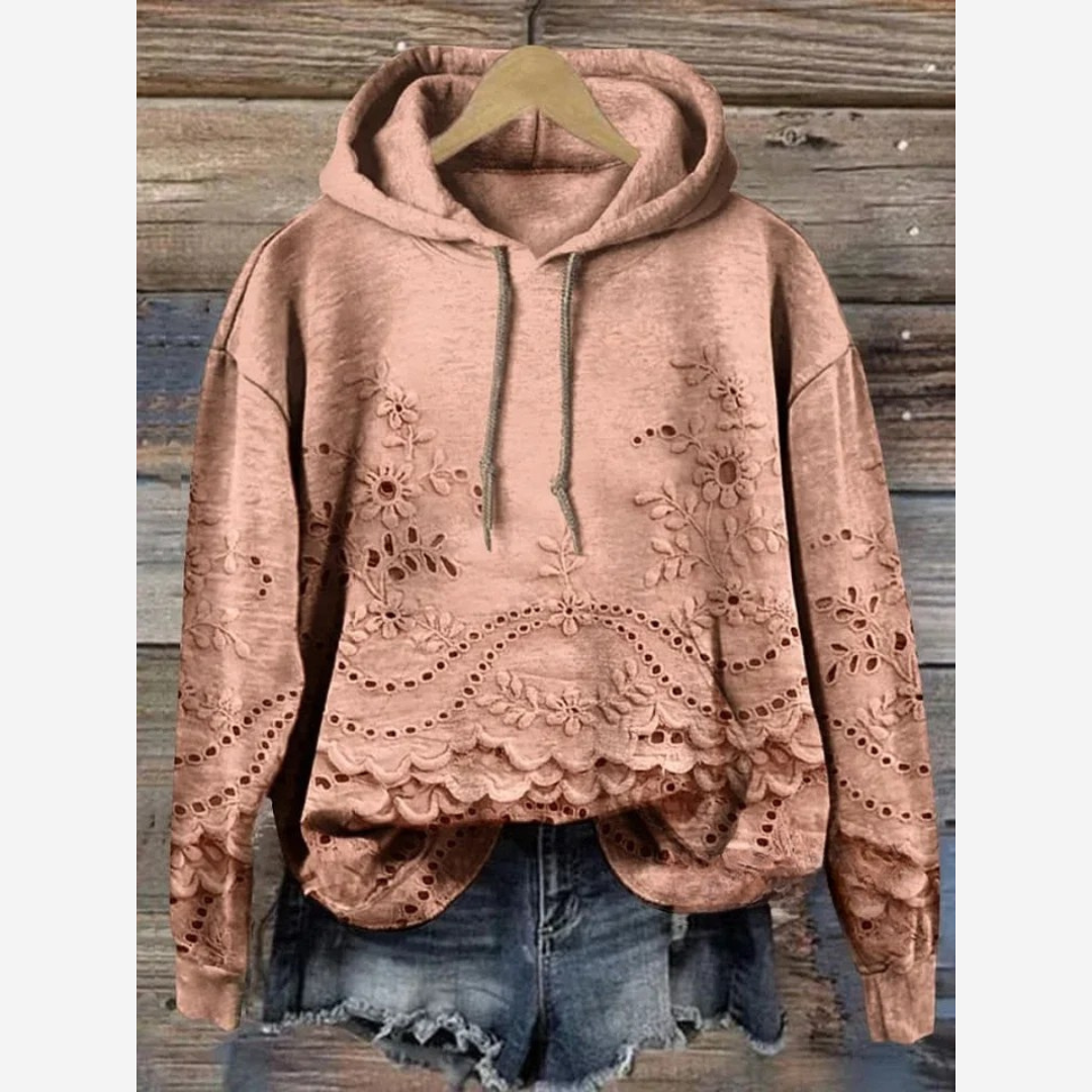 Eliska - Sudadera Casual con Estilo Floral