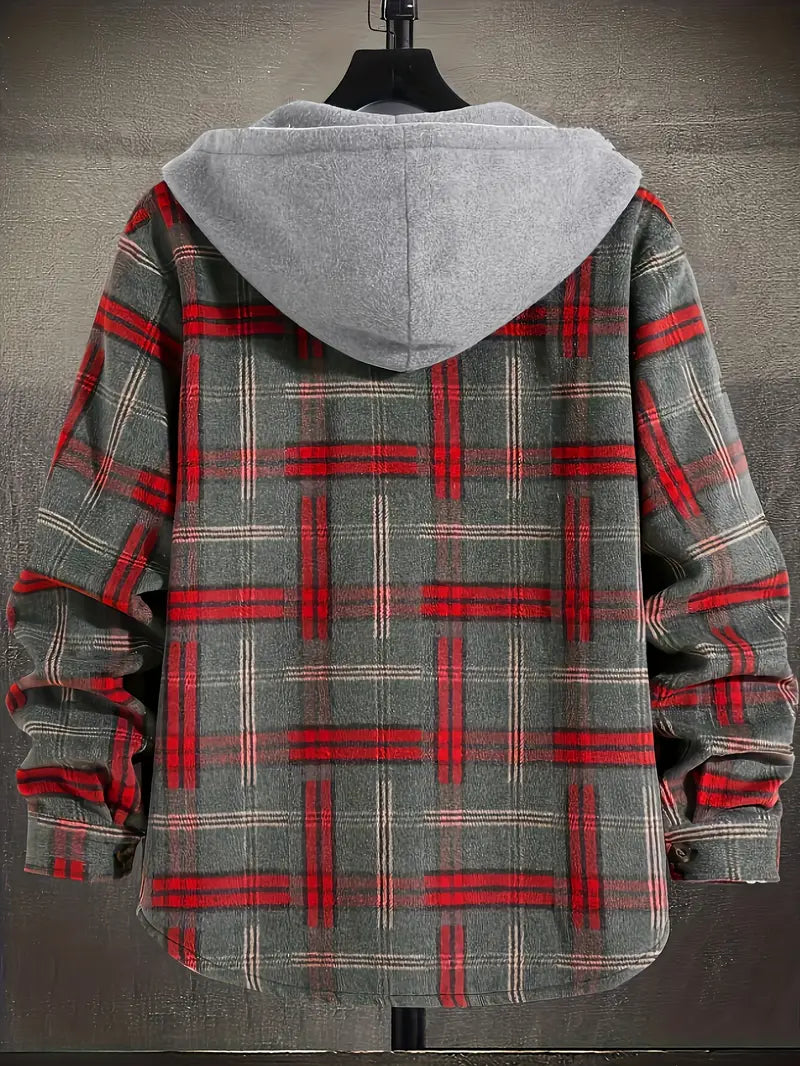 Cedricus - Chaqueta con capucha casual con estilo