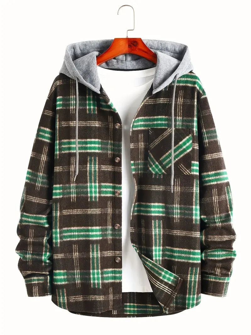 Cedricus - Chaqueta con capucha casual con estilo