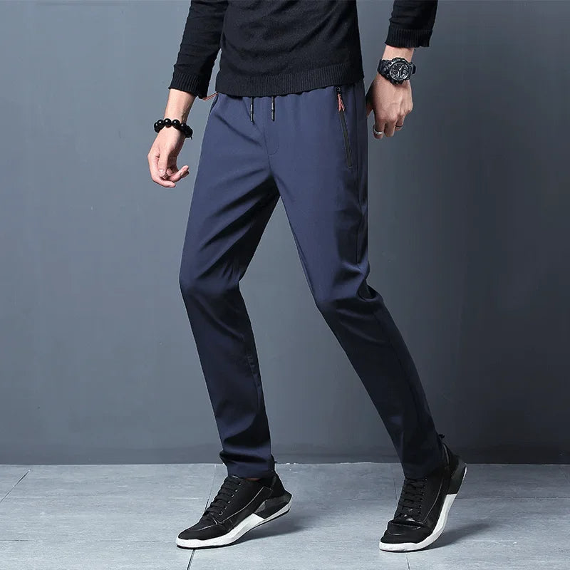 Rollo - Pantalones informales elegantes