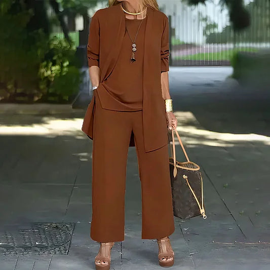 Liriel - Conjunto de Tres Piezas Casual Estiloso