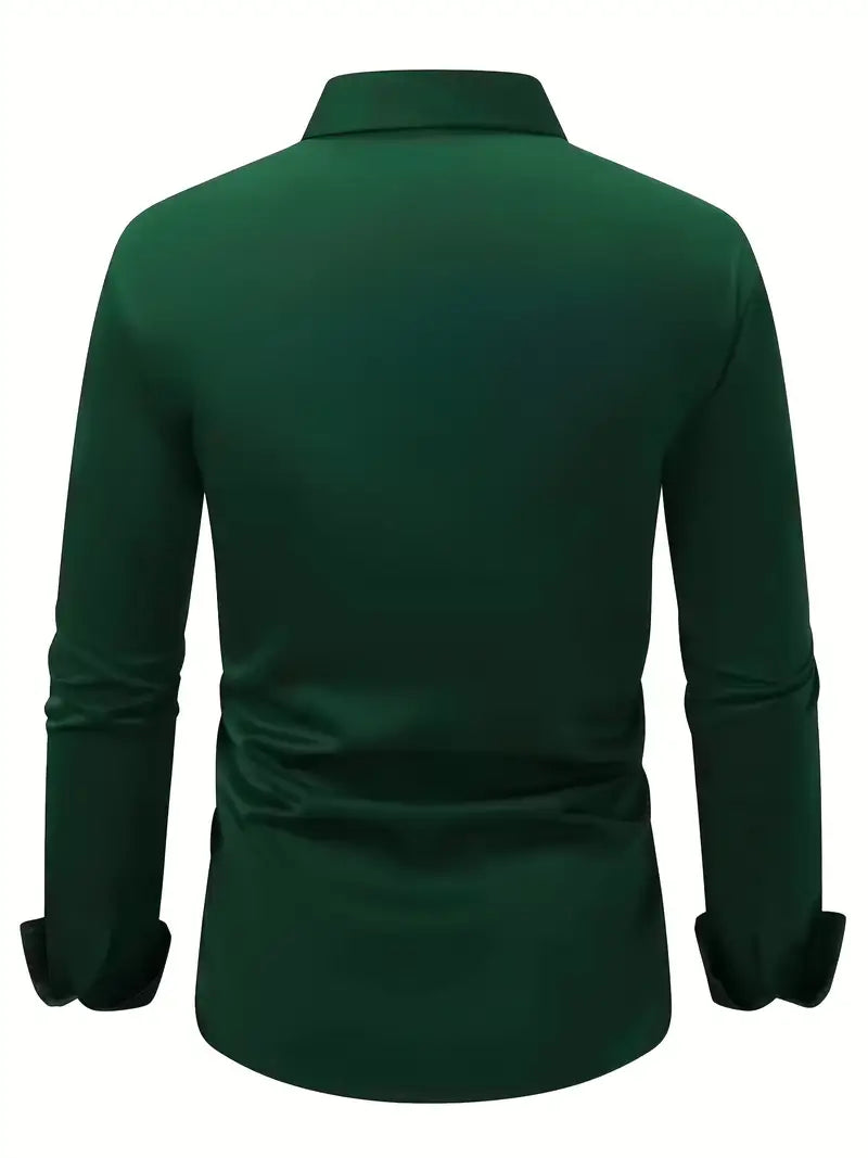 Larry - Camisa de manga larga casual elegante