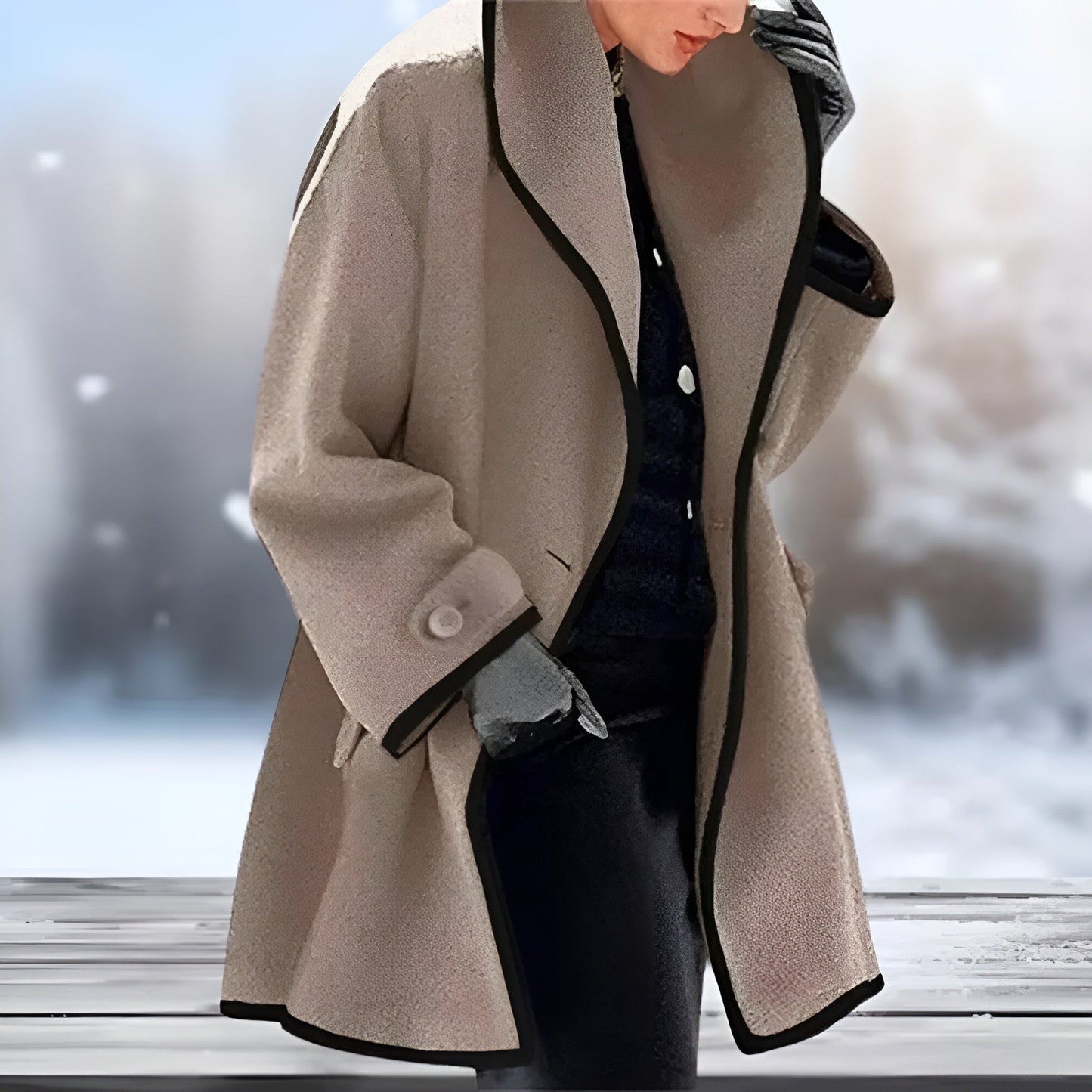 Meliora - Abrigo Casual Elegante