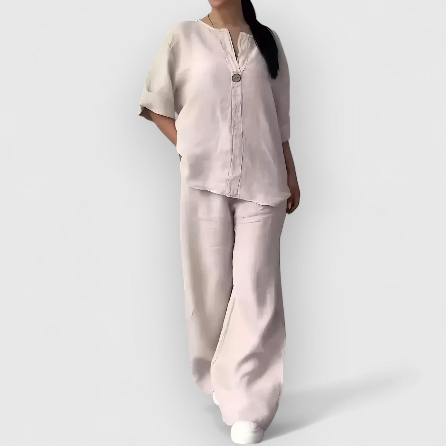 Leona - Conjunto de dos piezas casual elegante