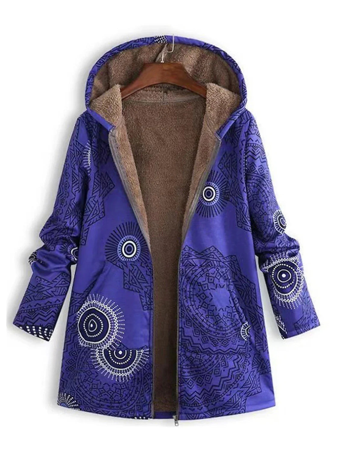 Ciri - Abrigo con capucha casual con estilo