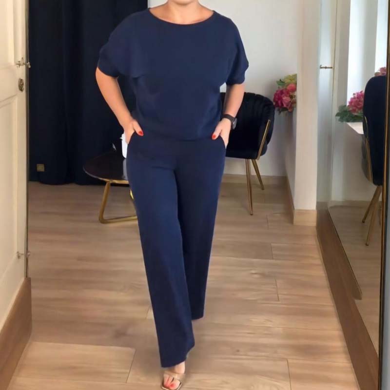 Charmaine - Conjunto de Tres Piezas Casual Elegante