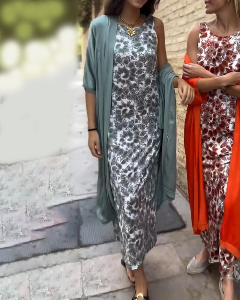 Kezia - Conjunto de dos piezas casual elegante