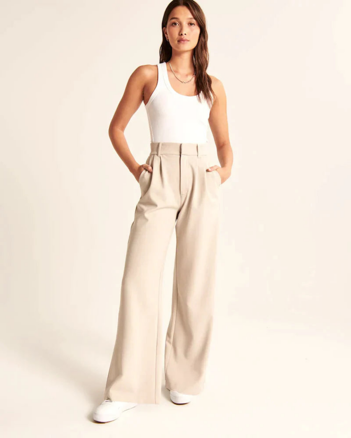 Alexine - Pantalones casuales elegantes