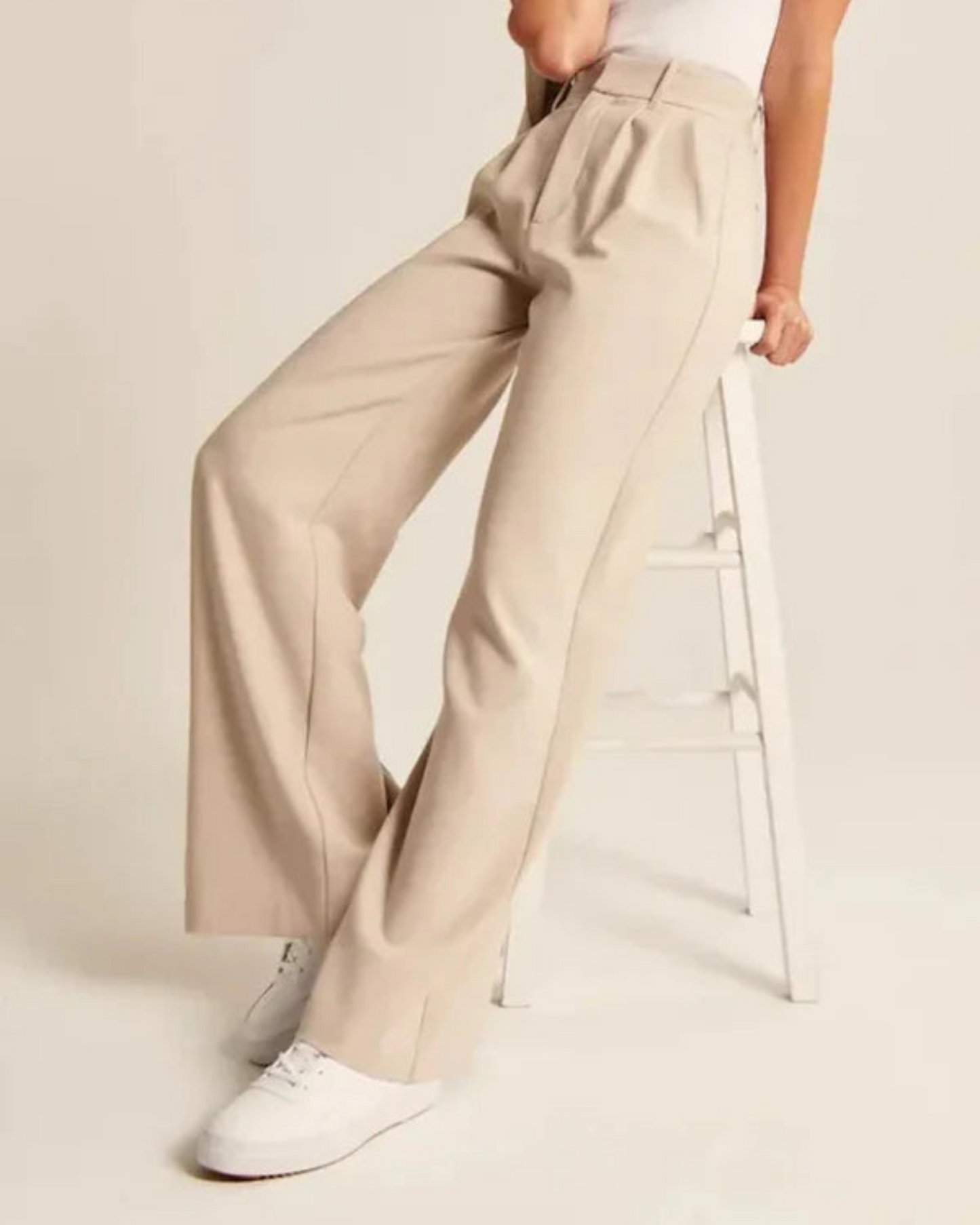 Alexine - Pantalones casuales elegantes