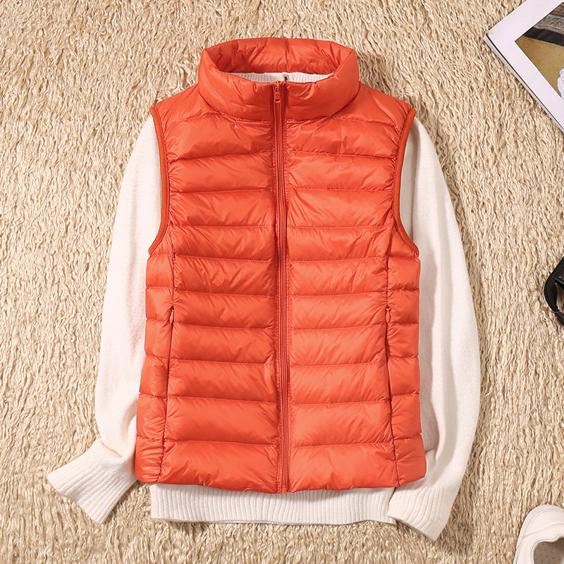 Ambrie - Chaleco acolchado casual elegante