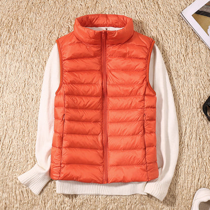 Ambrie - Chaleco acolchado casual elegante