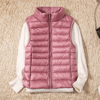 Ambrie - Chaleco acolchado casual elegante