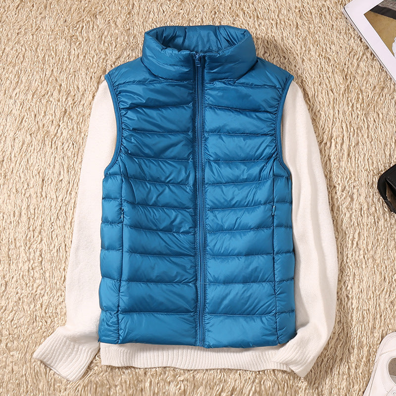 Ambrie - Chaleco acolchado casual elegante