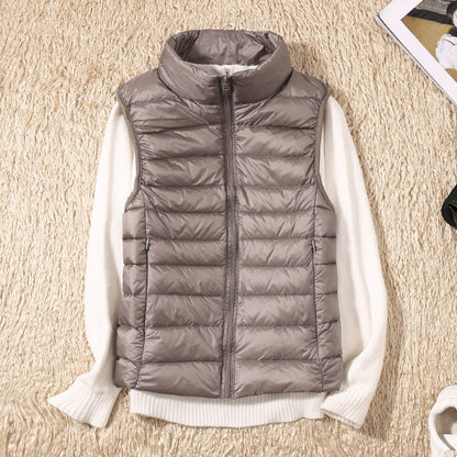 Ambrie - Chaleco acolchado casual elegante