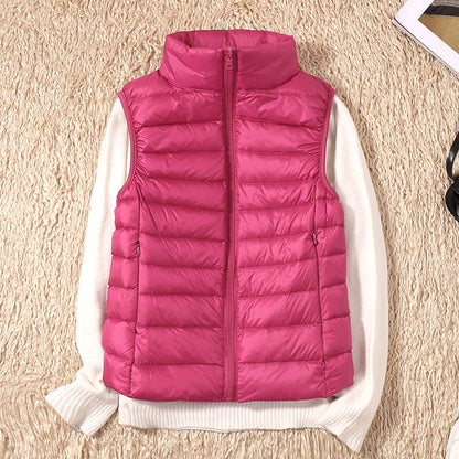 Ambrie - Chaleco acolchado casual elegante