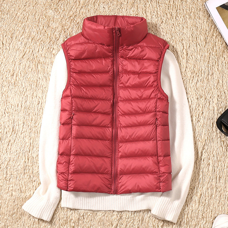 Ambrie - Chaleco acolchado casual elegante