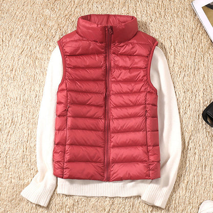 Ambrie - Chaleco acolchado casual elegante