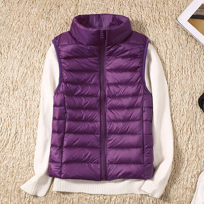 Ambrie - Chaleco acolchado casual elegante