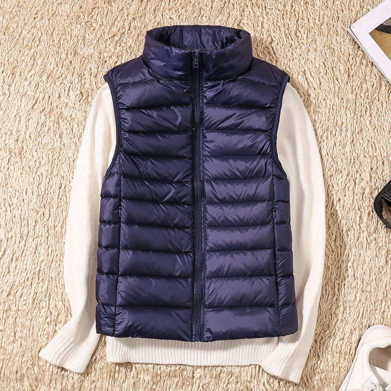 Ambrie - Chaleco acolchado casual elegante
