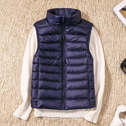 Ambrie - Chaleco acolchado casual elegante