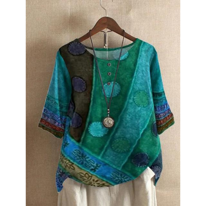Taelyn - Blusa bohemia elegante y casual