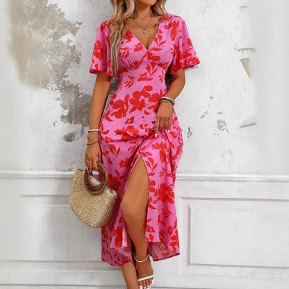 Gisella - Vestido floral casual elegante