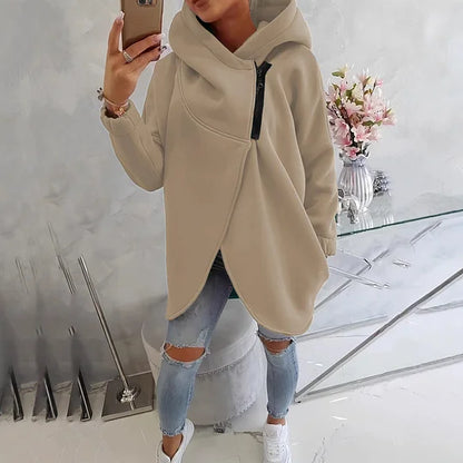 Tahlia - Abrigo con Capucha Casual Estiloso
