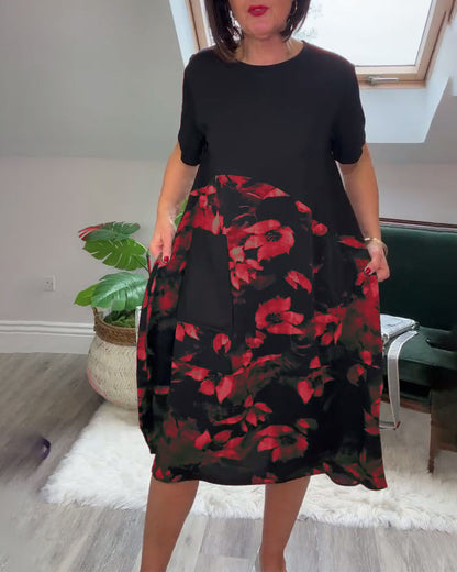 Ivania - Vestido floral casual elegante