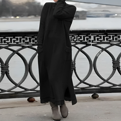 Larissa - Vestido Suéter Casual Estiloso
