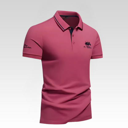 Crispin - Camisa tipo polo casual con estilo