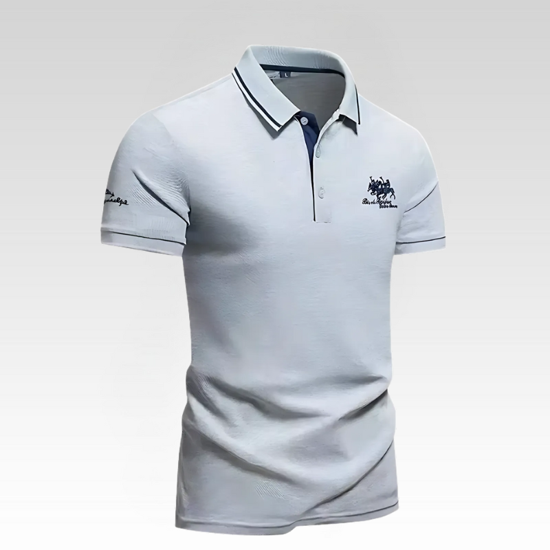 Crispin - Camisa tipo polo casual con estilo