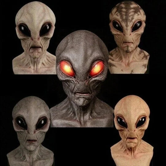 Máscara de Alien Realista