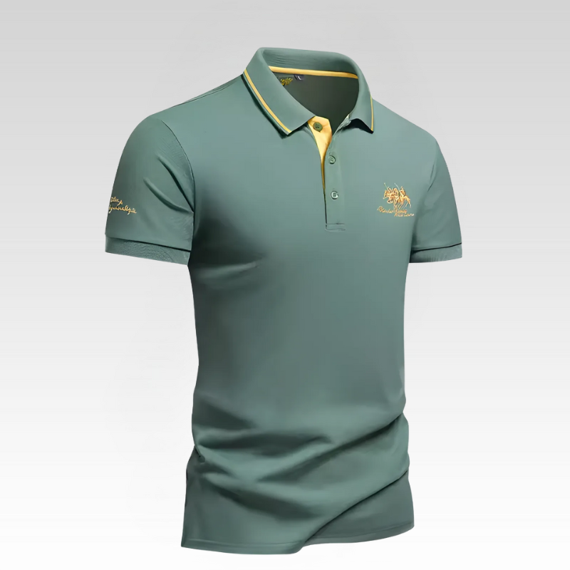 Crispin - Camisa tipo polo casual con estilo
