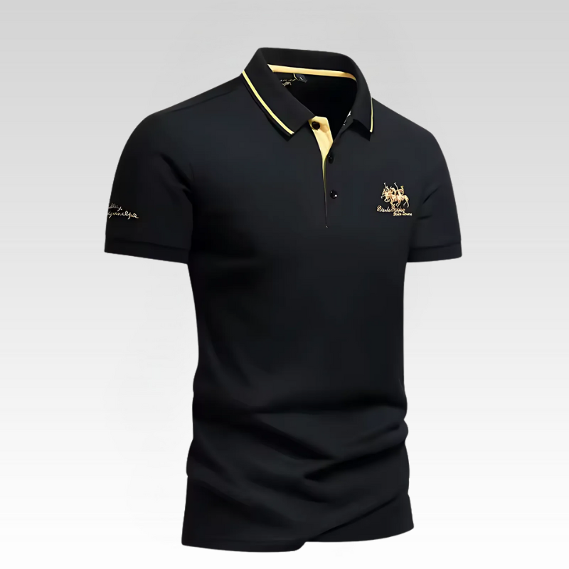 Crispin - Camisa tipo polo casual con estilo