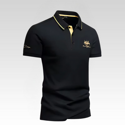 Crispin - Camisa tipo polo casual con estilo