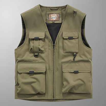 Kyler - Chaleco cargo informal y elegante