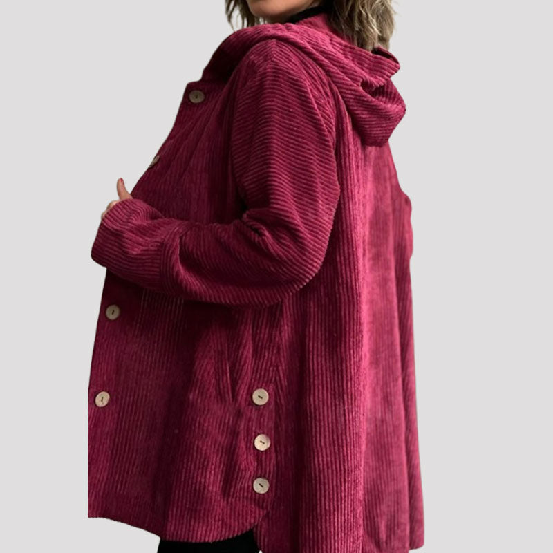 Calandra - Abrigo con Capucha Casual Estiloso