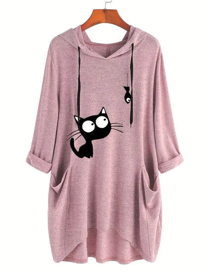 Elidi - Sudadera con capucha elegante y casual