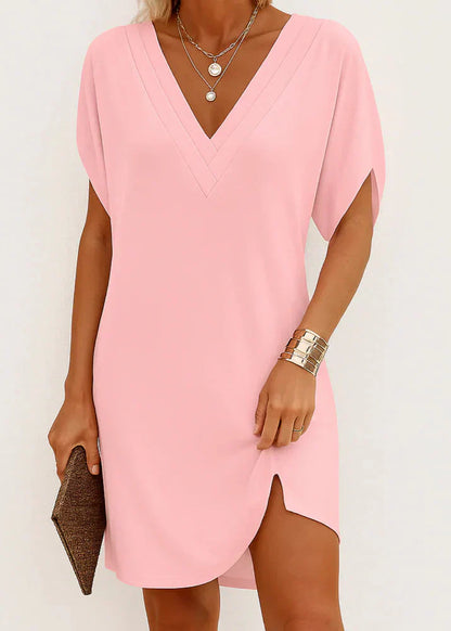 Gianella - Vestido con escote en V casual elegante