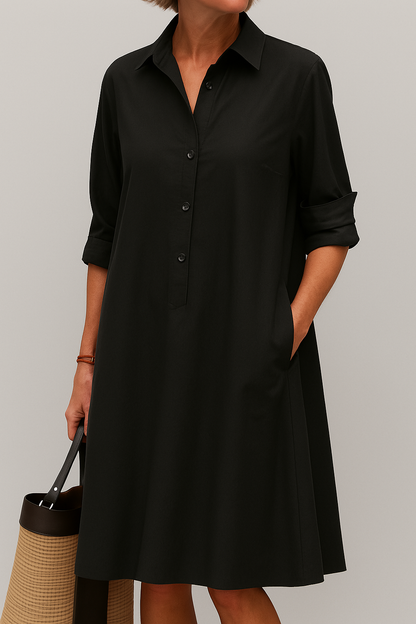 Elodie - Vestido camisero con botones