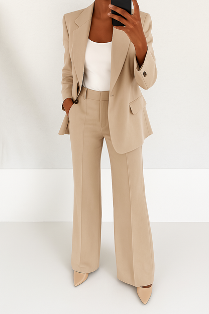 Alaine - Conjunto Casual Elegante de Dos Piezas