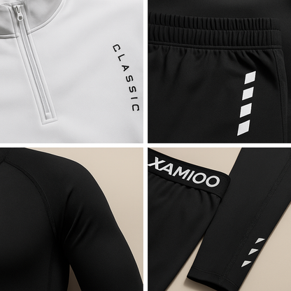 Alarion - Conjunto de Cuatro Piezas Casual Estiloso